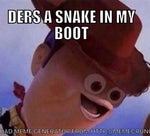 kid: run. mom: why? kid: woody