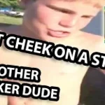 Buttcheek on a stick