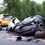 rs6 300 kmh crash - Sound