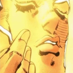 Enrico Pucci crucified meme plantilla