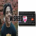 Keyboard sound (W speed❤️‍🩹)