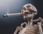 Skeleton With Guitar Riff