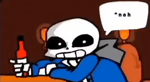 Undertale Sans Says nah