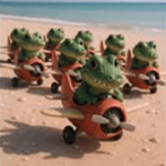 Los Crocodilitos Dicen Kaboom