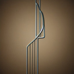 Metal pipe falling - Sound