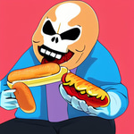 Sans buddy chum pale