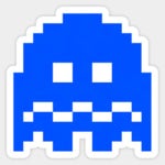 Pac-Man Blue Ghost