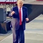 trump macarena