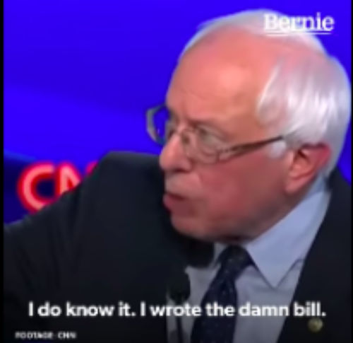I do know it, I wrote the damn bill