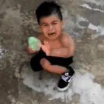 Kid crying