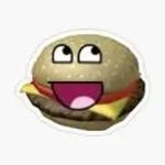 when you is eating hamburger meme