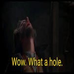 wow what a hole