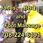 Jones BBQ foot massage
