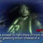 GAWKING Moon Cheese of a face