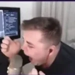 Random Person Laughing Into There Microphone