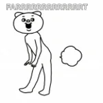 Explosive farting session