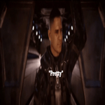 I can see myself in your visor, pretty