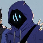 screaming blue thing but with aughhhhh