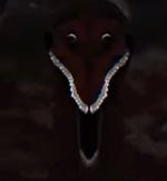 The sound of flesh tearing