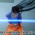 i whinp my hair back and forth