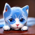 Smurf cat