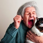 Agatha having a stroke