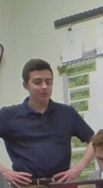 he asks cartman how the kids  doing