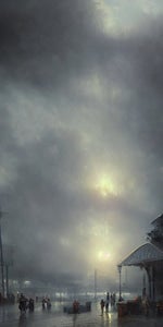 Oh, the sun is gone,