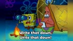 Spongebob Squarepants Write That Down - Sound