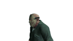 Breathing Through Mask