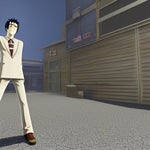 the main protagonist walks dow