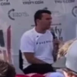 Charlie Kirk getting pew pew.