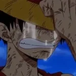 luffy crying