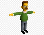 Homer Simpson : The Simpsons Ned Flanders