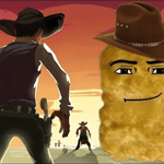 Dueling cowboys (Gegagedigedagedago)