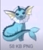 Vaporeon... Safe for work...