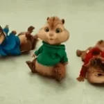 Alvin, Simon, and Theodore getting murdered by a cahinsaw