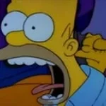 Homer screaming (Moaning Lisa) (copy)