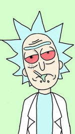 Rick Sanchez Throat