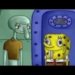 Bob y esa cangreburguer que tienes ahi XD meme