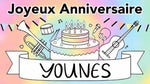 Joyeux Anniversaire Younes