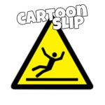 cartoon slip