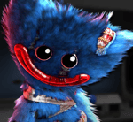 Huggy climbs out of vent