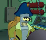 Futurama - Bender - Aye, Captain