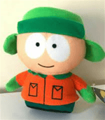 Kyle screams and turns into a plushie