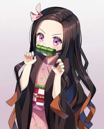 nezuko pout