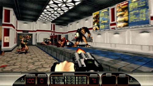 Duke Nukem - No way I'm eating this shit