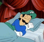 Luigi "Why is nobody laughing?"