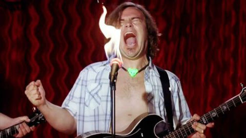 Jack Black - I can sing like that all fucking night