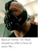 Batman Dark Knight Rise - Bane - Dr. Pavel Refused - Sound